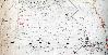 Ordnance Survey map annotated with field names MC1-3-3-5